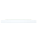 vidaXL 4 db fehér szerelt fa könyvespolc 100 x 20 x 1,5 cm