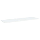 vidaXL 8 db fehér forgácslap könyvespolc 100 x 30 x 1,5 cm