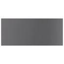 vidaXL 4 db magasfényű szürke forgácslap könyvespolc 100 x 50 x 1,5 cm