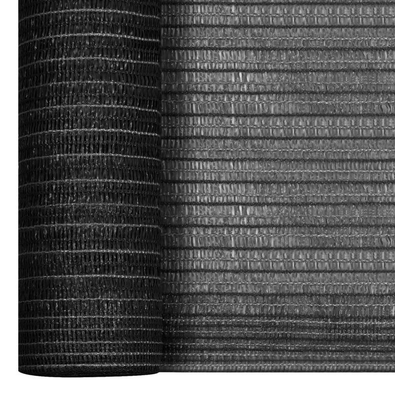 vidaXL antracitszürke HDPE belátásgátló háló 1,5 x 25 m 75 g/m²