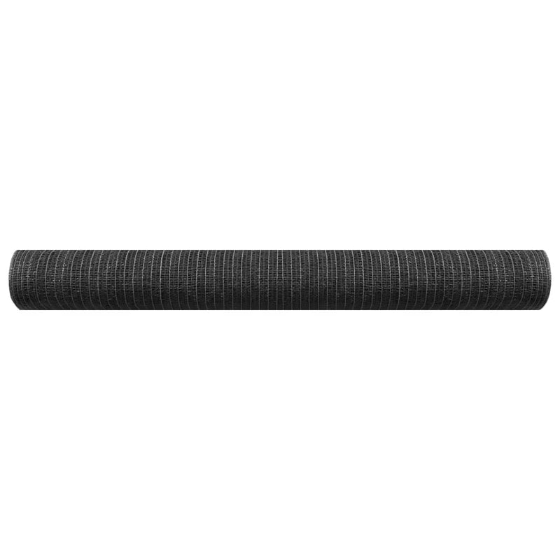vidaXL antracitszürke HDPE belátásgátló háló 1,5 x 25 m 75 g/m²
