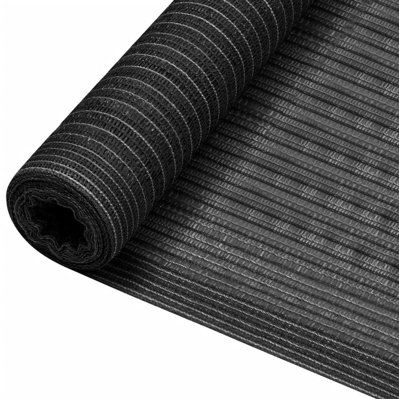 vidaXL antracitszürke HDPE belátásgátló háló 3,6 x 25 m 150 g/m²