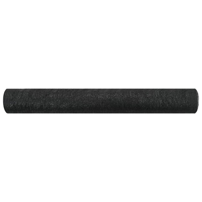 vidaXL fekete HDPE belátásgátló háló 1,2 x 10 m 75 g/m²