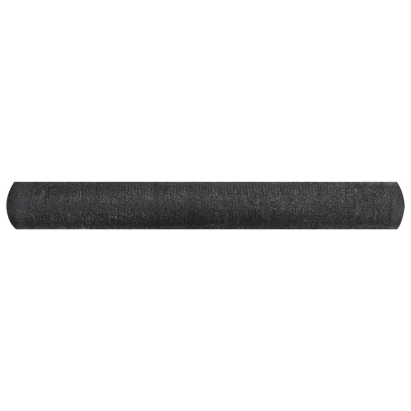 vidaXL fekete HDPE belátásgátló háló 1,2 x 50 m 195 g/m²