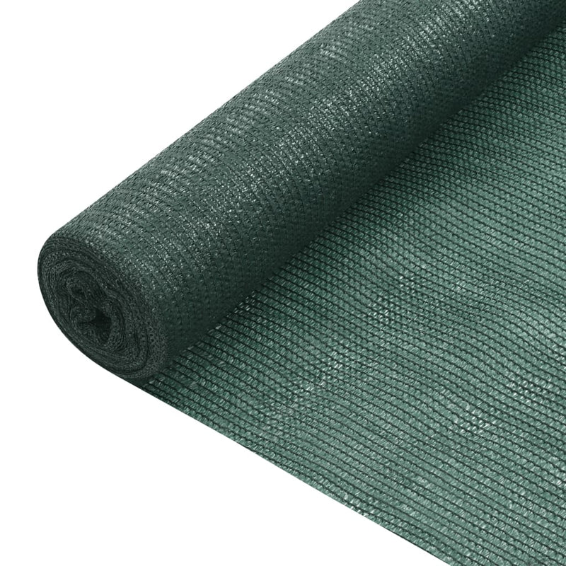 vidaXL zöld HDPE belátásgátló háló 1 x 50 m 75 g/m²