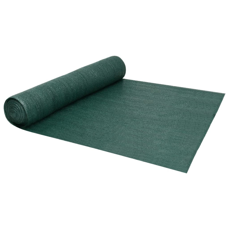 vidaXL zöld HDPE belátásgátló háló 2 x 25 m 195 g/m²