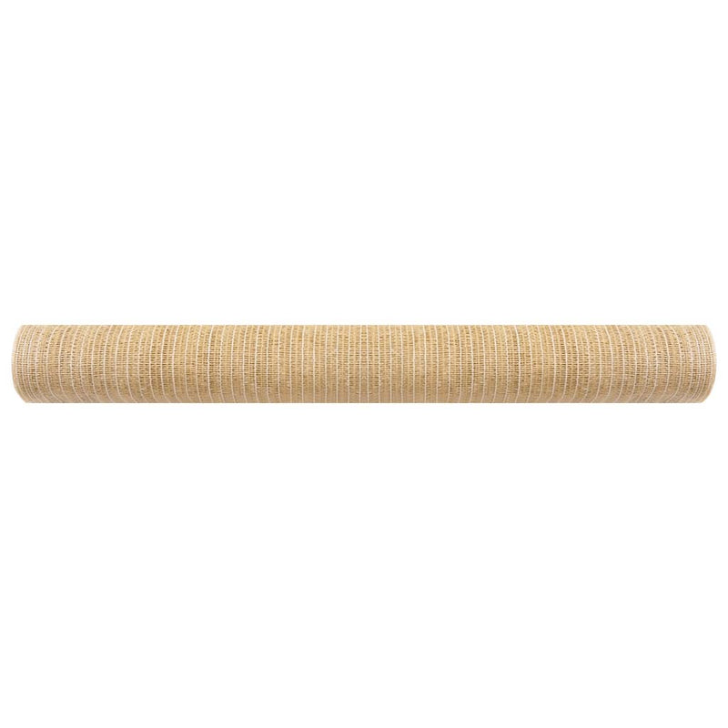 vidaXL bézs HDPE belátásgátló háló 1 x 50 m 195 g/m²