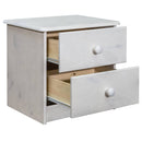 vidaXL tömör fenyőfa éjjeliszekrény 43 x 34 x 40 cm