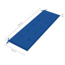 vidaXL tömör tíkfa rakásolható kerti pad párnával 159 cm