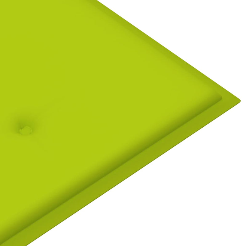 vidaXL tömör tíkfa rakásolható kerti pad párnával 159 cm