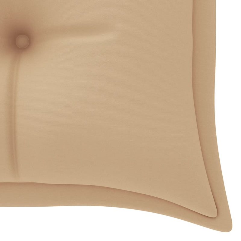 vidaXL tömör tíkfa rakásolható kerti pad párnával 159 cm