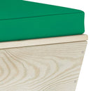 vidaXL impregnált lucfenyő kerti raklap sarokkanapé párnákkal