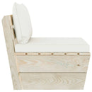 vidaXL impregnált lucfenyő kerti raklap középső kanapé párnákkal