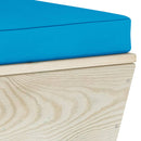 vidaXL impregnált lucfenyő kerti raklap középső kanapé párnákkal