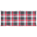 vidaXL bambusz hintaszék párnával