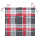 vidaXL 2 db összecsukható bambusz kerti szék párnával