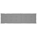 vidaXL tömör akácfa kültéri napozószék lábtartóval és párnával