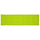 vidaXL tömör akácfa kültéri napozószék lábtartóval és párnával