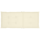 vidaXL 6 db összecsukható tömör akácfa kerti szék párnával