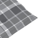 vidaXL 2 db dönthető tömör akácfa kerti szék párnákkal