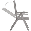 vidaXL 3 db dönthető tömör akácfa kerti szék párnákkal