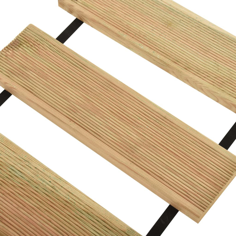 vidaXL impregnált fenyőfa deszkatekercs 35 x 300 cm