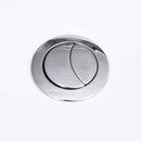 vidaXL fürdőszobai kerek fehér kerámia WC alsó vízelvezetéssel