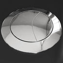 vidaXL fürdőszobai kerek fekete kerámia WC alsó vízelvezetéssel