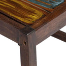 vidaXL 2 db tömör újrahasznosított fa étkezőszék