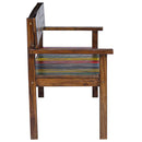 vidaXL 4 db tömör újrahasznosított fa étkezőszék