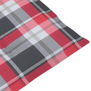 vidaXL 4 db dönthető tömör akácfa kerti szék párnával