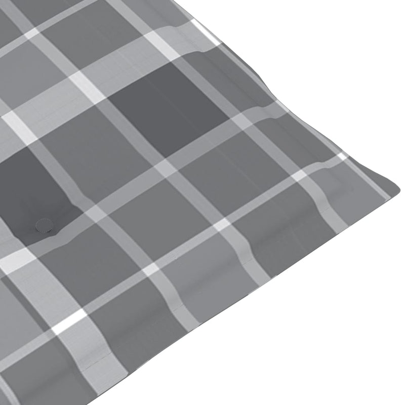 vidaXL 4 db dönthető tömör akácfa kerti szék párnával