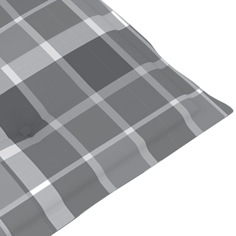 vidaXL 4 db dönthető tömör akácfa kerti szék párnával