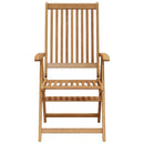 vidaXL 4 db összecsukható tömör akácfa kerti szék