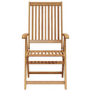 vidaXL 6 db összecsukható tömör akácfa kerti szék