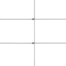 vidaXL ezüstszínű horganyzott acél kerti kerítés 50 x 1,25 m