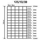 vidaXL ezüstszínű horganyzott acél kerti kerítés 50 x 1,25 m