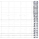 vidaXL ezüstszínű horganyzott acél kerti kerítés 50 x 1,5 m