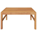 vidaXL 3 részes tíkfa kerti bútorszett sötétszürke párnákkal