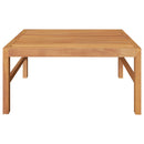 vidaXL 2 részes tíkfa kerti bútorszett sötétszürke párnákkal