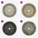 vidaXL szürke márvány mosdókagyló Ø40 x 12 cm