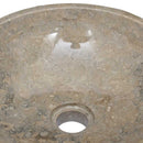 vidaXL szürke márvány mosdókagyló Ø40 x 12 cm