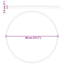 vidaXL szürke márvány asztallap Ø40 x 2,5 cm