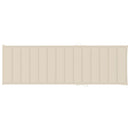 vidaXL impregnált fenyőfa kerti napozóágy asztallal és párnával