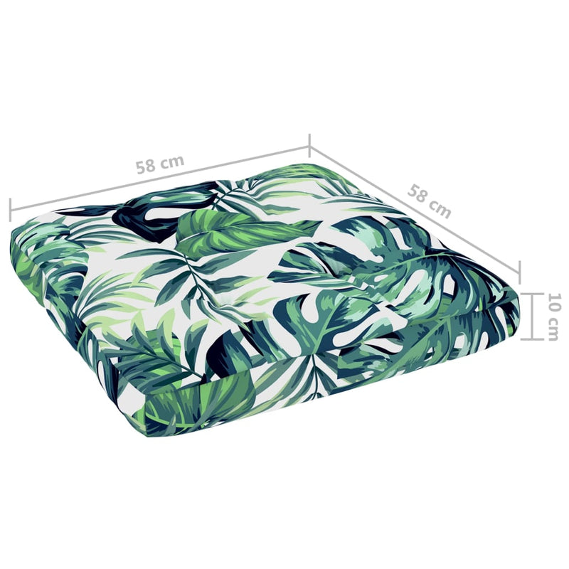 vidaXL fehér impregnált fenyőfa kerti raklapzsámoly