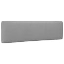 vidaXL szürke impregnált fenyőfa kerti középső raklapkanapé