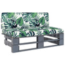 vidaXL szürke impregnált fenyőfa kerti középső raklapkanapé