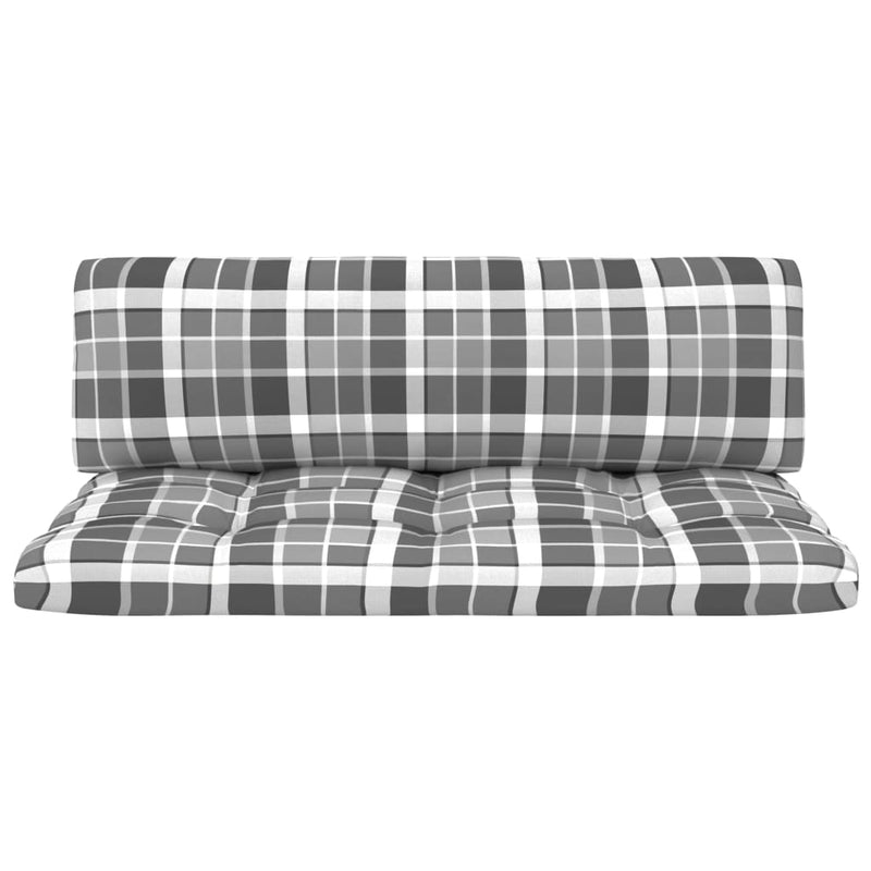 vidaXL szürke impregnált fenyőfa kerti középső raklapkanapé