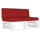 vidaXL fehér impregnált fenyőfa kerti középső raklapkanapé