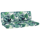 vidaXL fekete impregnált fenyőfa kerti középső raklapkanapé